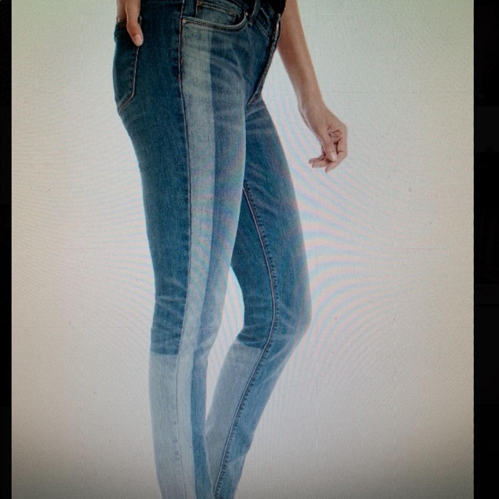 WHITE HOUSE BLACK MARKET SKIMMER JEANS SIZE 4L NWT - Picture 2 of 5